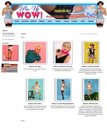 Pinup Wow Screencap