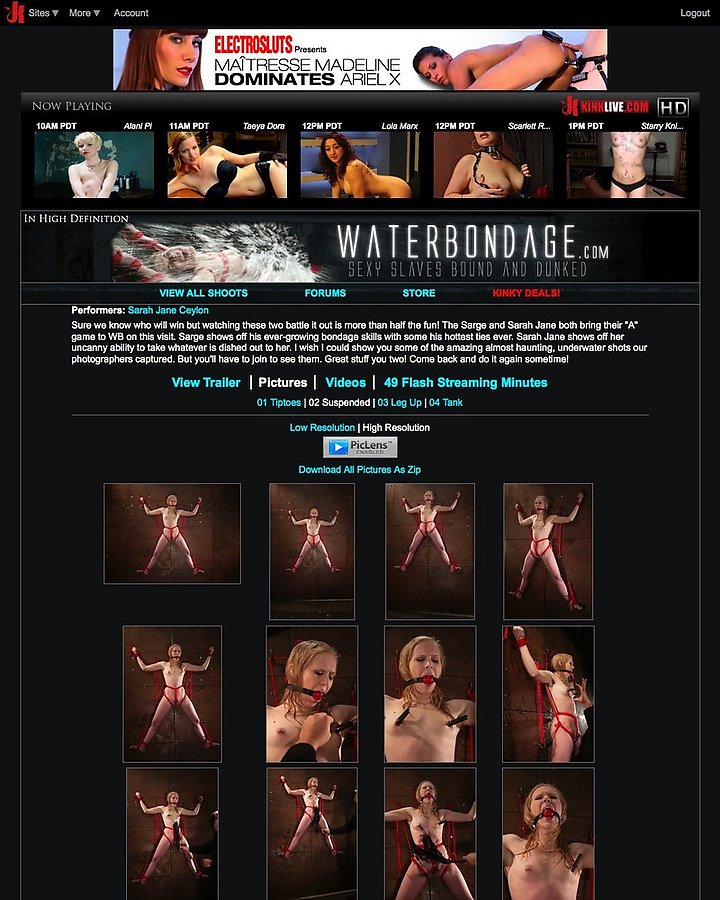 Water Bondage screencap