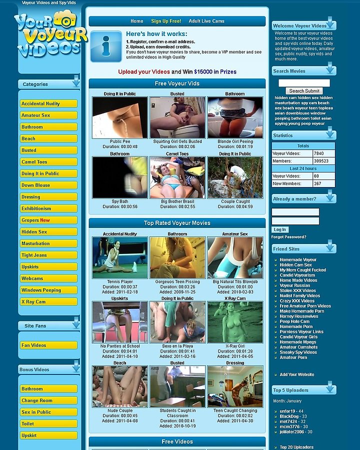 Your Voyeur Videos screencap